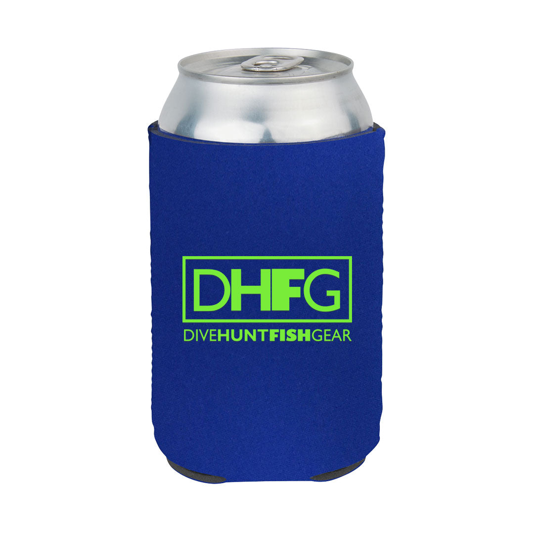 Dive Hunt Fish Neoprene Koozie